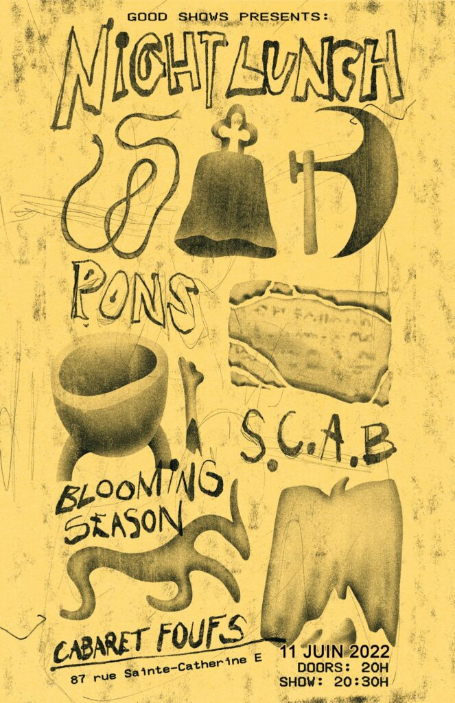 NIGHT LUNCH PONS S.C.A.B BLOOMING SEASON