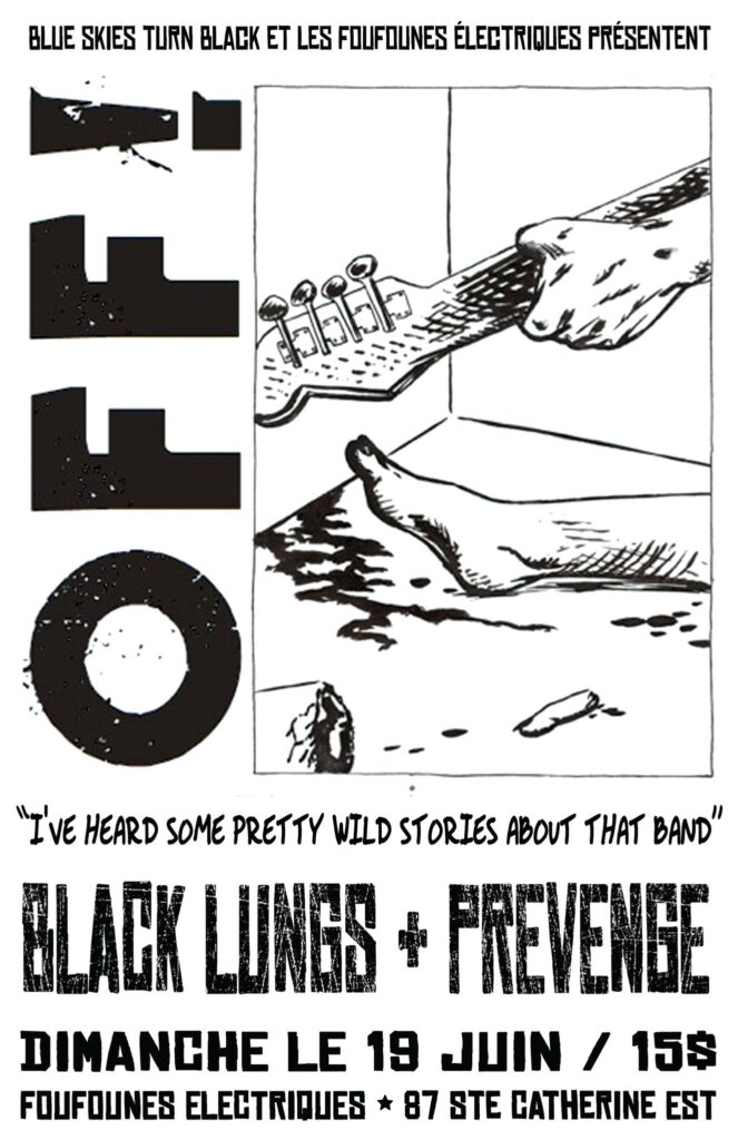 OFF! BLACK LUNGS PREVENGE