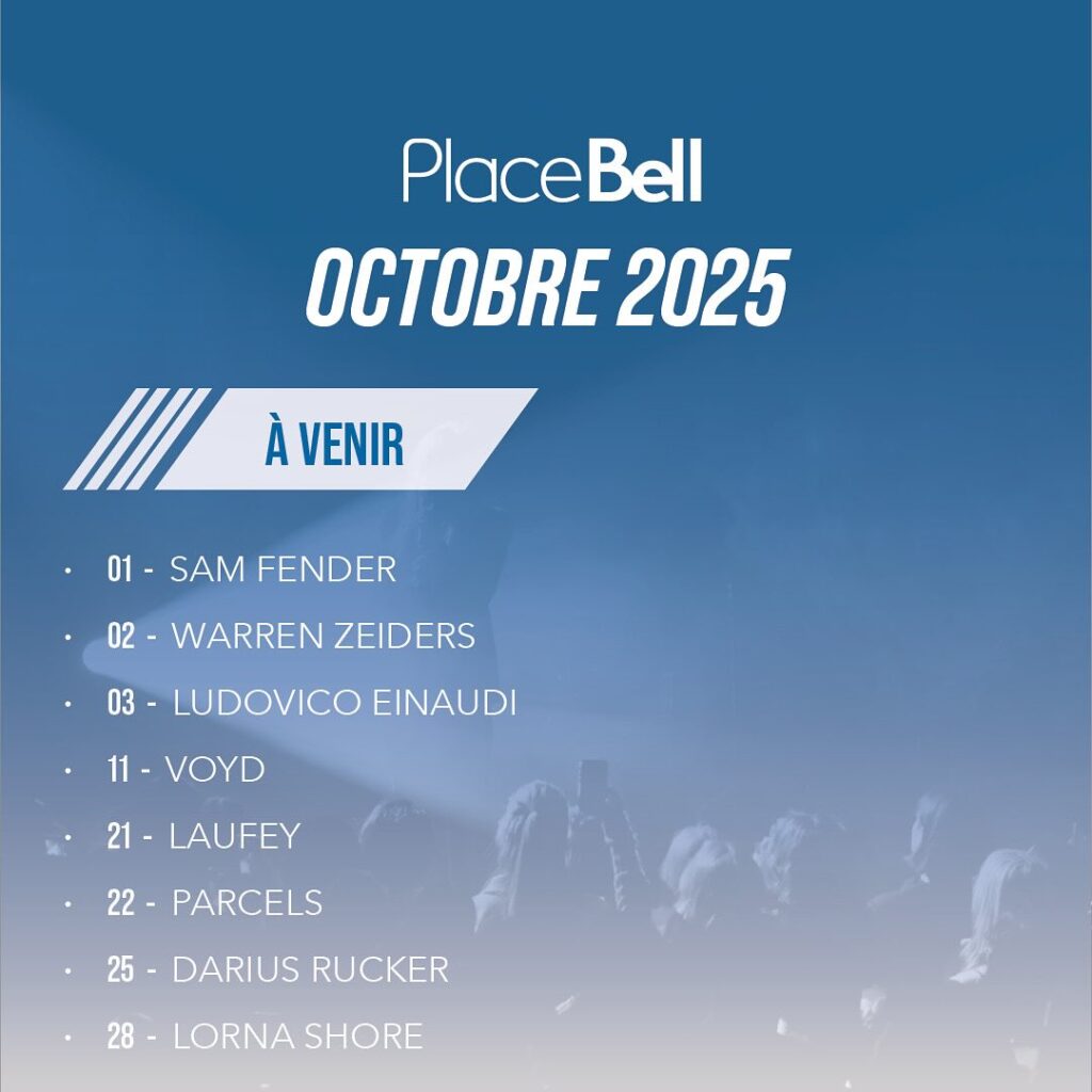 SAM FENDER WARREN ZEIDERS LUDOVICO EINAUDI VOYD LAUFEY PARCELS DARIUS RUCKER LORNA SHORE