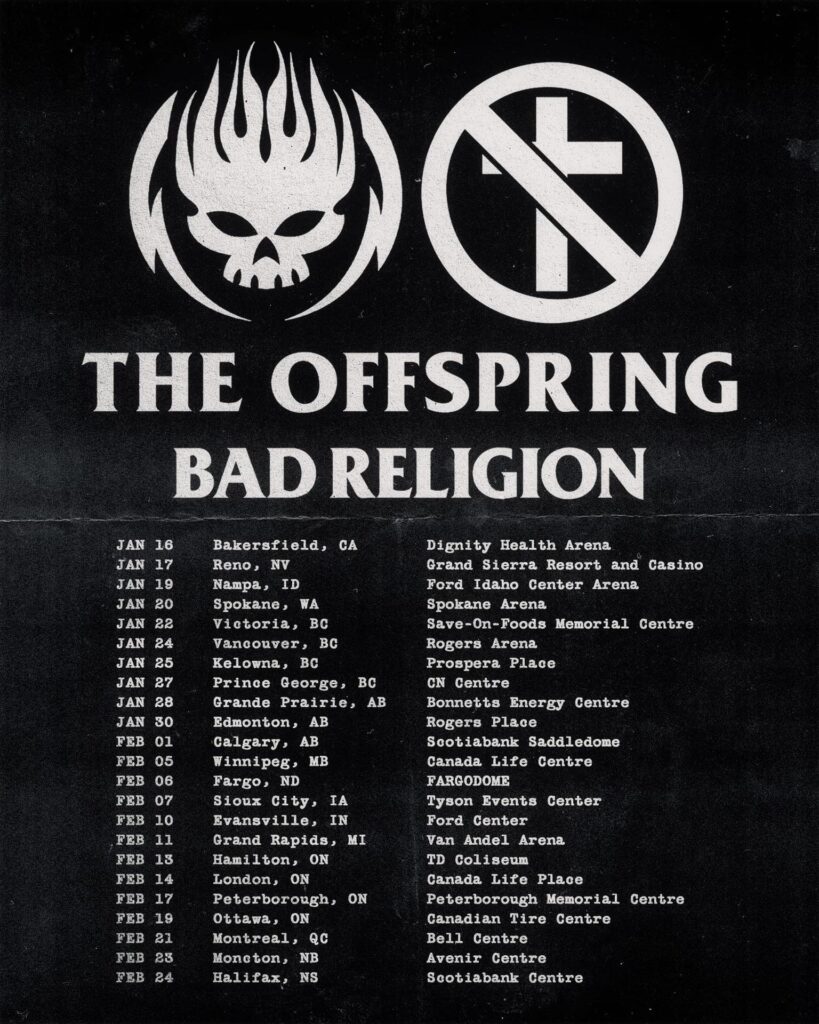 THE OFFSPRING BAD RELIGION