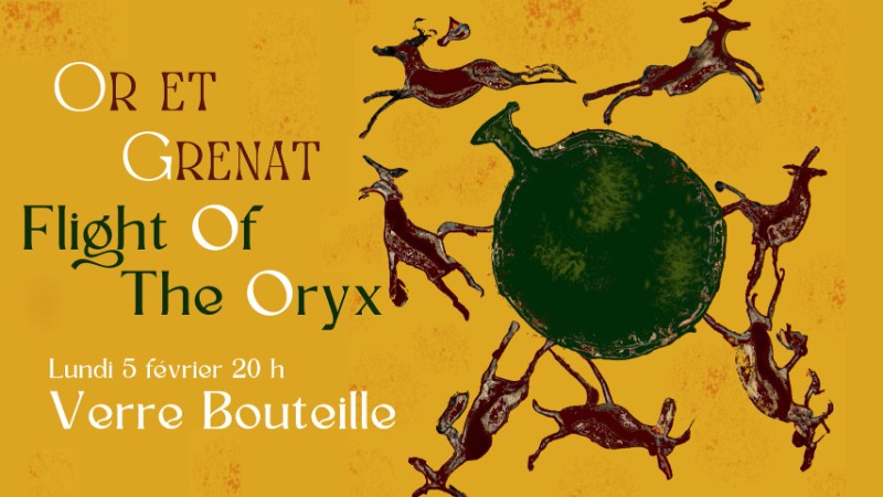 OR ET GRENAT FLIGHT OF THE ORYX
