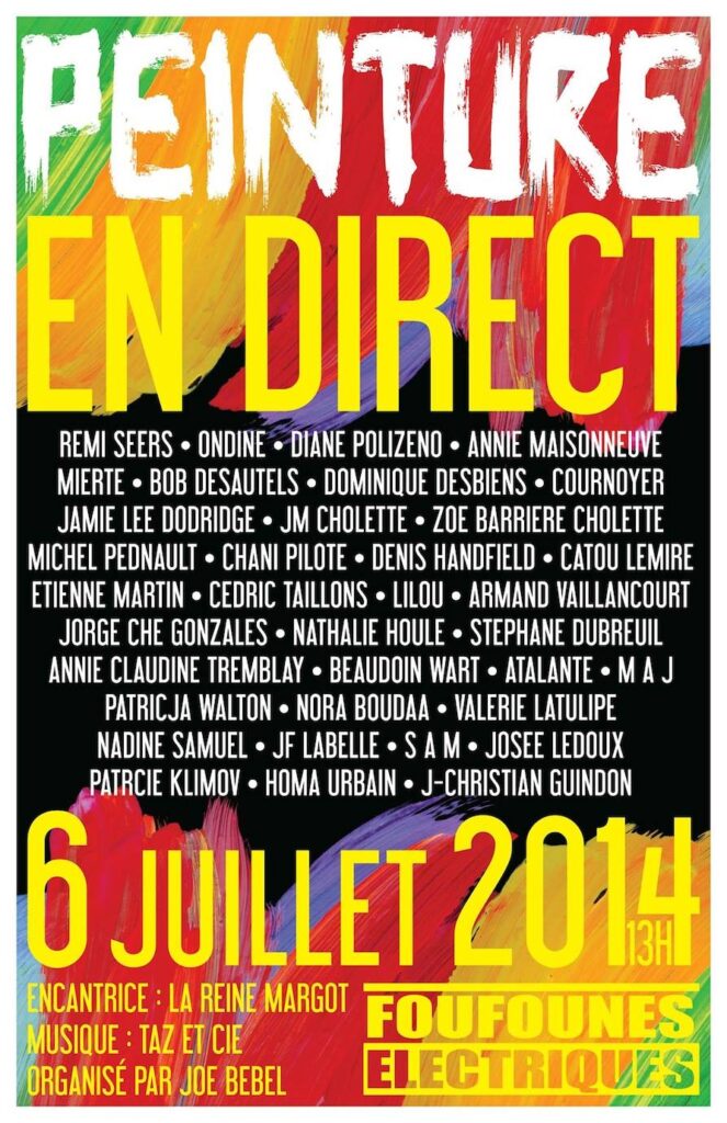 PEINTURE EN DIRECT 2014 FOUFOUNES