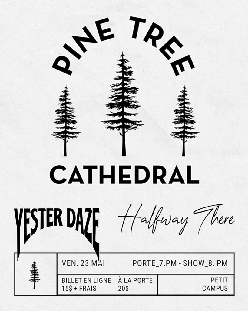 PINE TREE CATHEDRAL YESTER DAZE HALFWAY THERE
