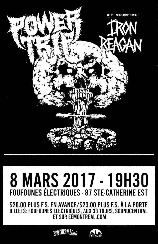 POWER TRIP IRON REAGAN