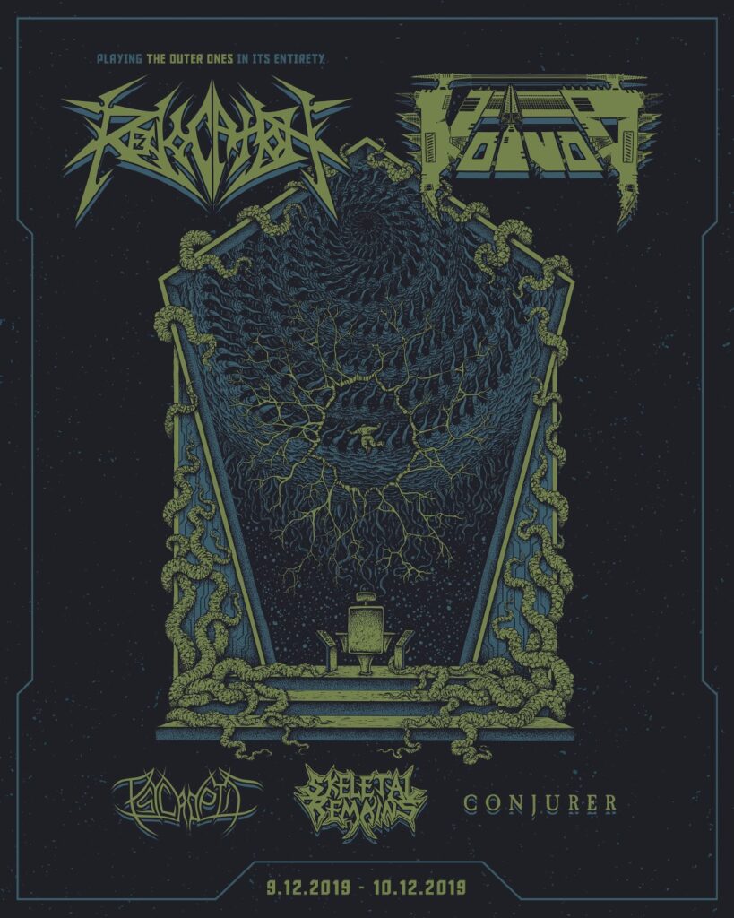 REVOCATION VOÏVOD PSYCROPTIC SKELETAL REMAINS CONJURER
