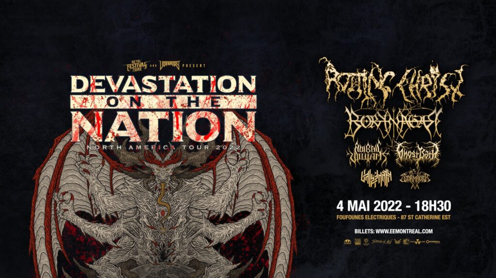 ROTTING CHRIST BORKNAGAR ABIGAIL WILLIAMS GHOST BATH VALE OF PNATH STORMRULER