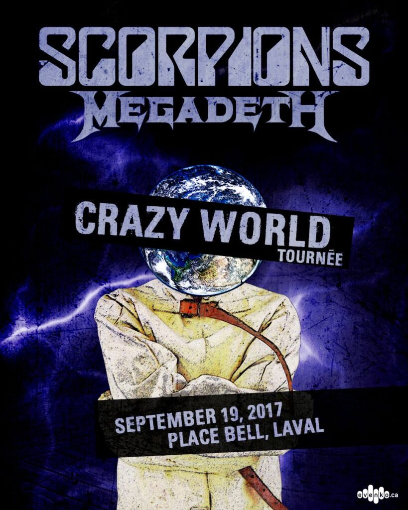 SCORPIONS MEGADETH