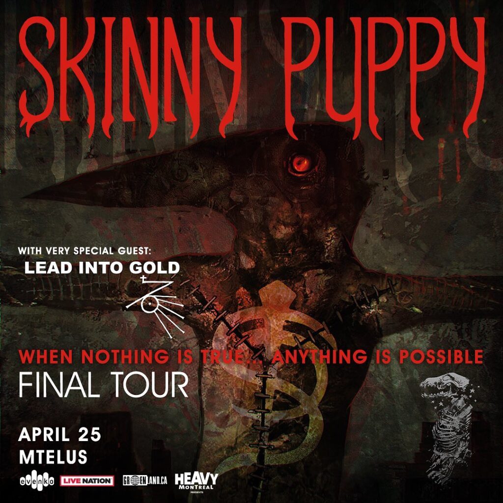 SKINNY PUPPY LEAD INTO GOLD