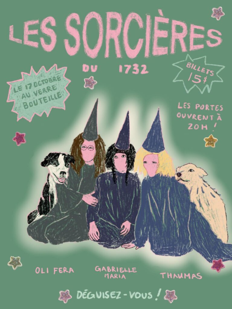 LES SORCIÈRES DU 1732 OLI FERA GABRIELLE MARIA THAUMAS