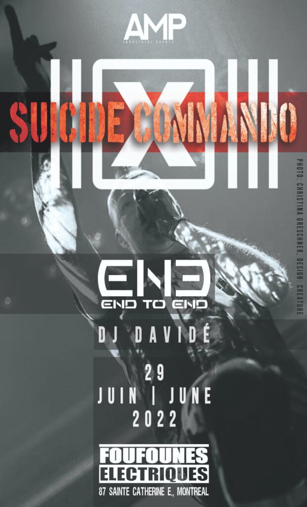 SUICIDE COMMANDO END TO END DJ DAVIDÉ