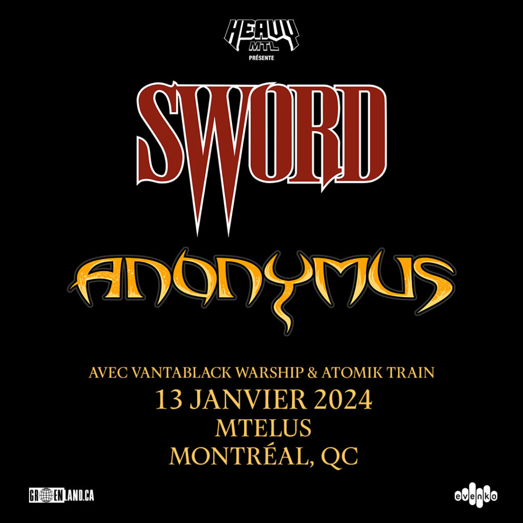 SWORD ANONYMUS VANTABLACK WARSHIP ATOMIK TRAIN