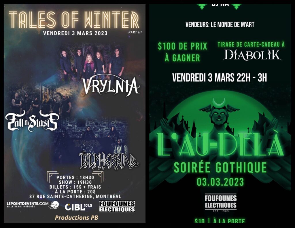 TALES OF WINTER VRYLNIA THE FALL OF STASIS ULFHEDNAR L’AU-DELÀ