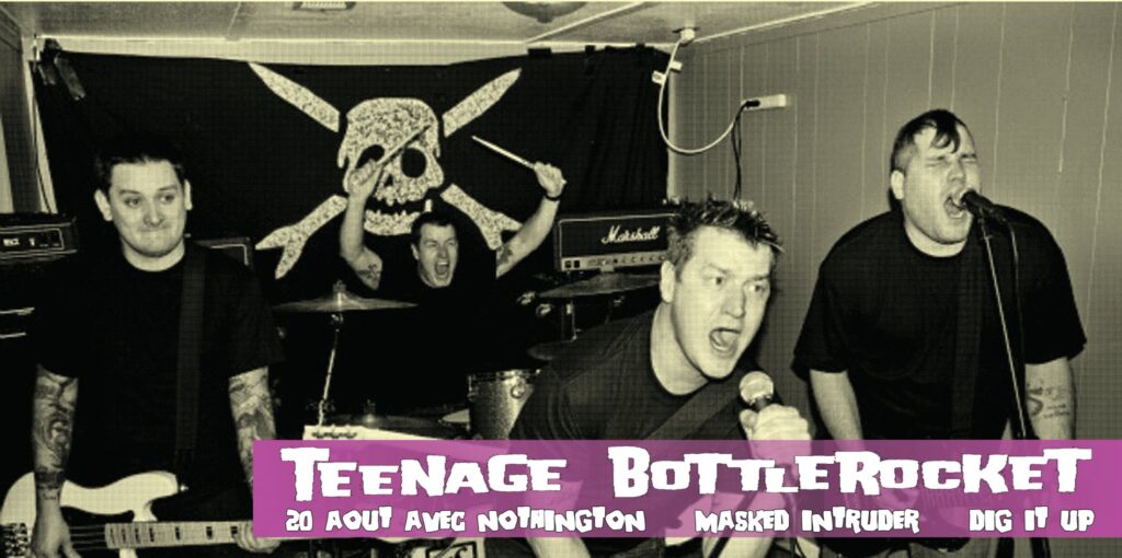TEENAGE BOTTLEROCKET NOTHINGTON MASKED INTRUDER DIG IT UP