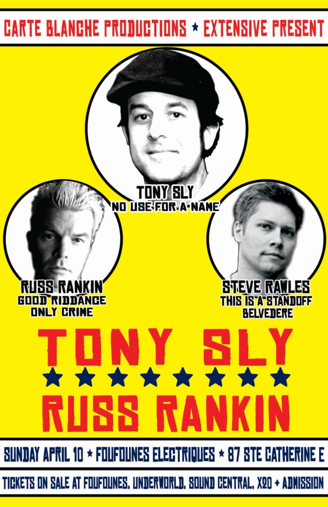 TONY SLY RUSS RANKIN STEVE RAWLES
