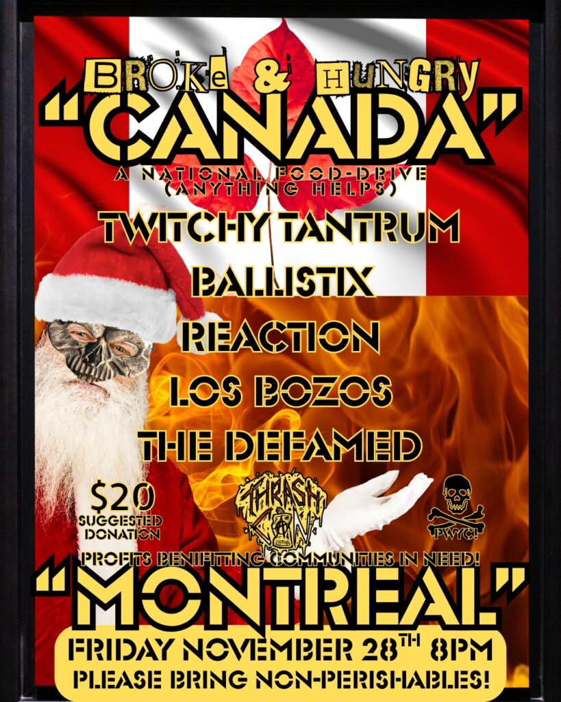 TWITCHY TANTRUM BALLISTIX REACTION LOS BOZOS THE DEFAMED