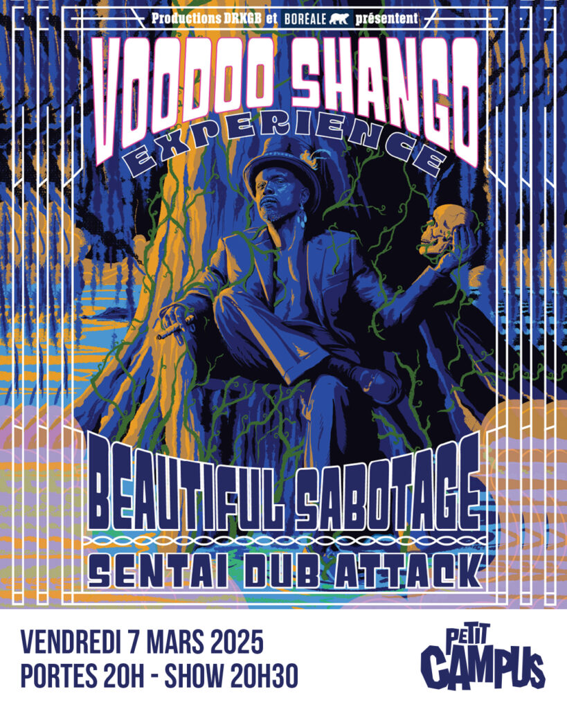 VOODOO SHANGO EXPERIENCE BEAUTIFUL SABOTAGE SENTAI DUB ATTACK