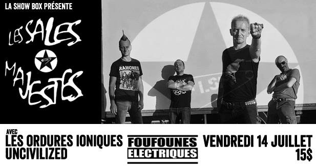 LES SALES MAJESTES ORDURES IONIQUES UNCIVILIZED