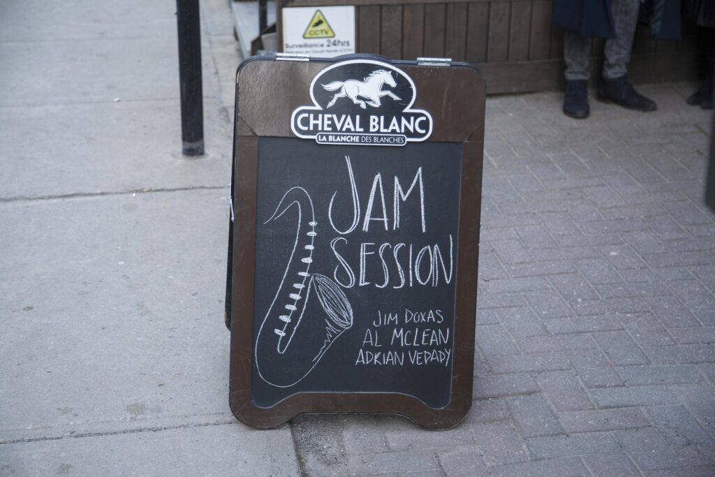 JIM DOXAS ADRIAN VEDADY AL MCLEAN UPSTAIRS JAM SESSION