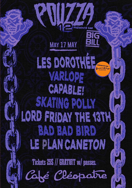 LES DOROTHÉE VARLOPE CAPABLE! SKATING POLLY LORD FRIDAY THE 13TH BAD BAD BIRD LE PLAN CANETON