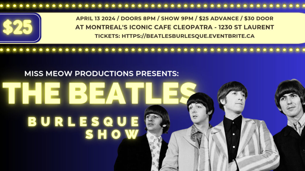 THE BEATLES BURLESQUE SHOW