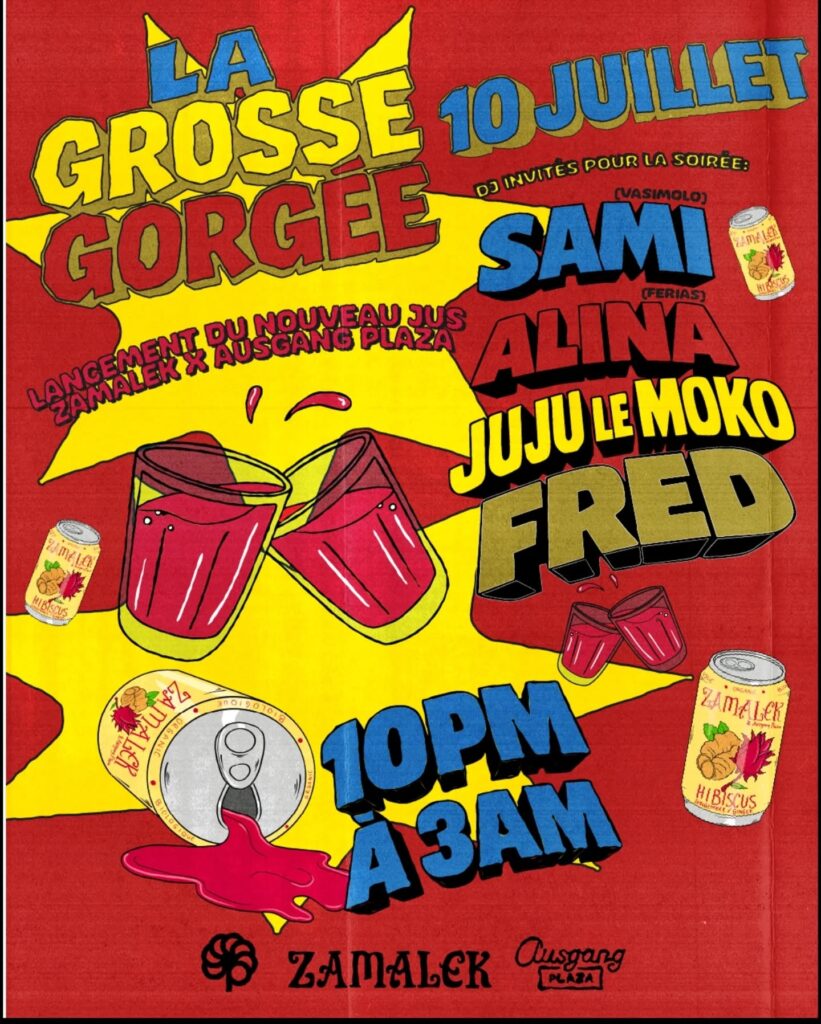 LA GROSSE GORGÉE SAMI (VASIMOLO) ALINA (FERIAS) JUJU LE MOKO FRED