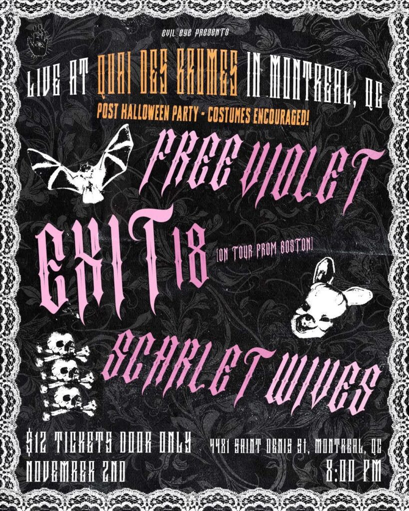 FREE VIOLET EXIT 18 SCARLET WIVES