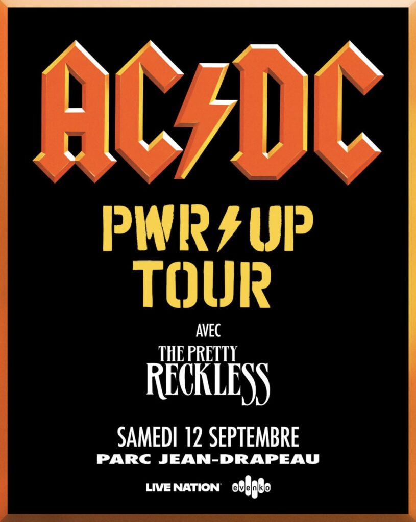 ACDC THE PRETTY RECKLESS