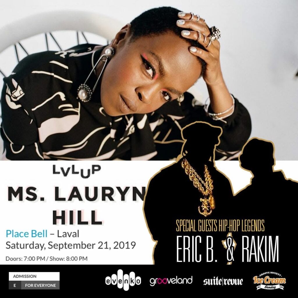 LAURYN HILL ERIC B & RAKIM