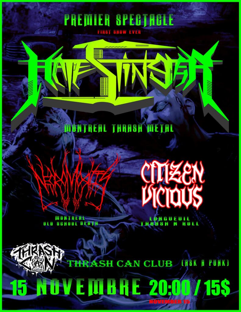 HATESTINGER CITIZEN VICIOUS NECROMORTIS