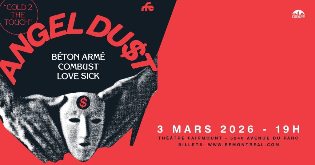 ANGEL DUST BÉTON ARMÉ COMBUST LOVE SICK