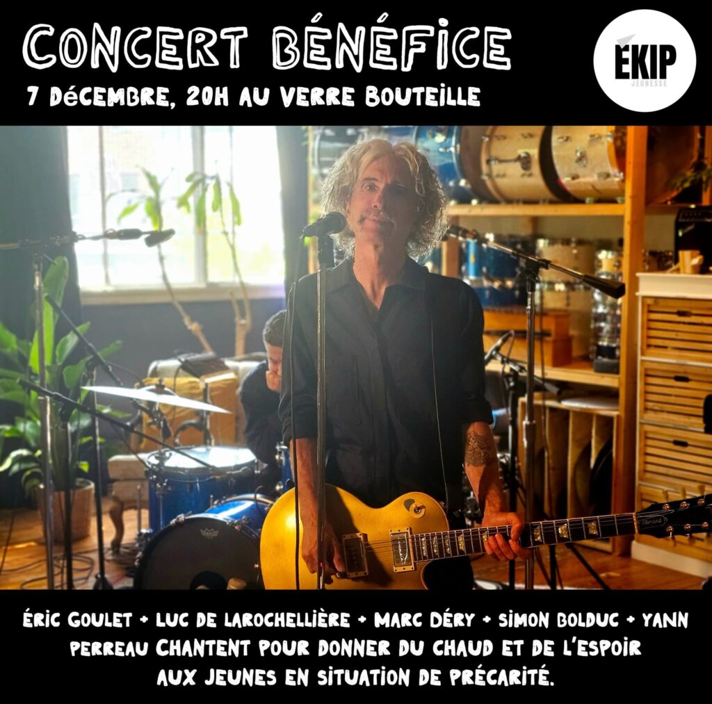 ÉRIC GOULET LUC DE LAROCHELLIÈRE MARC DÉRY SIMON BOLDUC YANN PERREAU