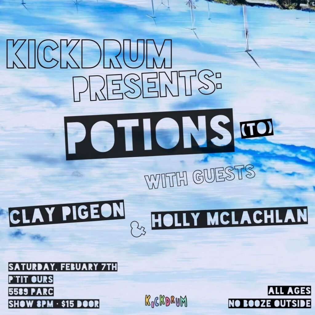 POTIONS CLAY PIGEON HOLLY MCLACHLAN