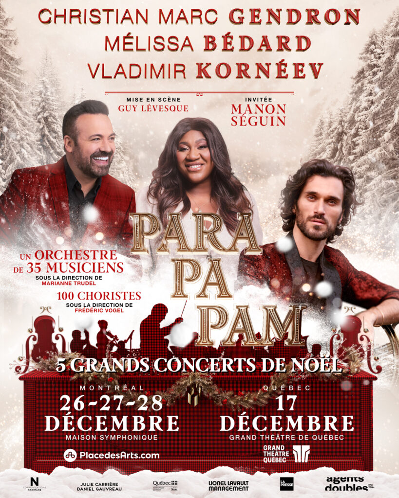 CHRISTIAN MARC GENDRON MÉLISSA BÉDARD VLADIMIR KORNÉEV PARA PA PAM