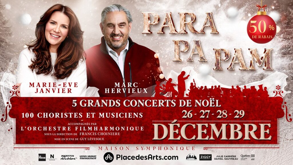 MARIE-ÊVE JANVIER MARC HERVIEUX PARA PA PAM