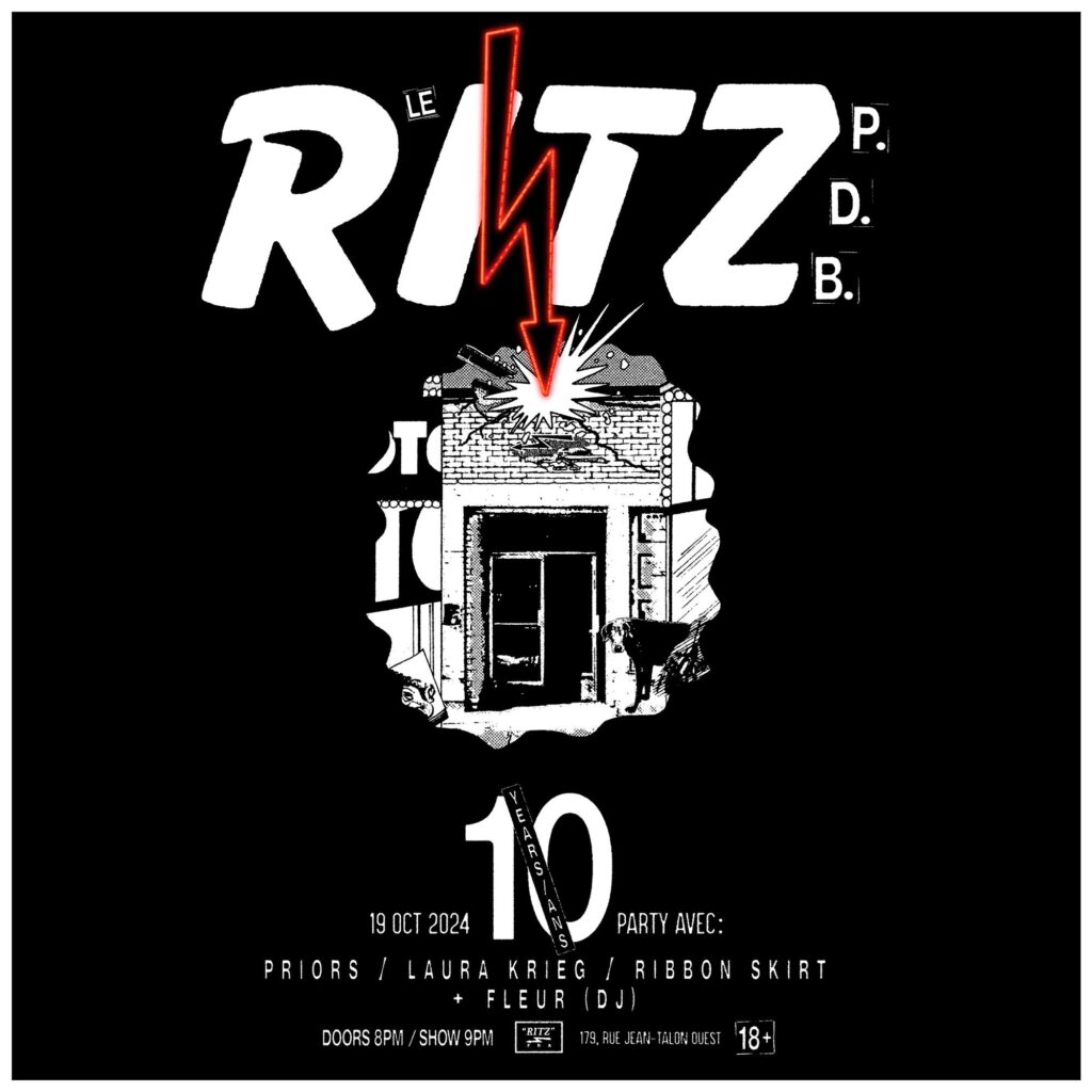 PRIORS LAURA KRIEG RIBBON SKIRT RITZ PDB 10th ANNIVERSARY