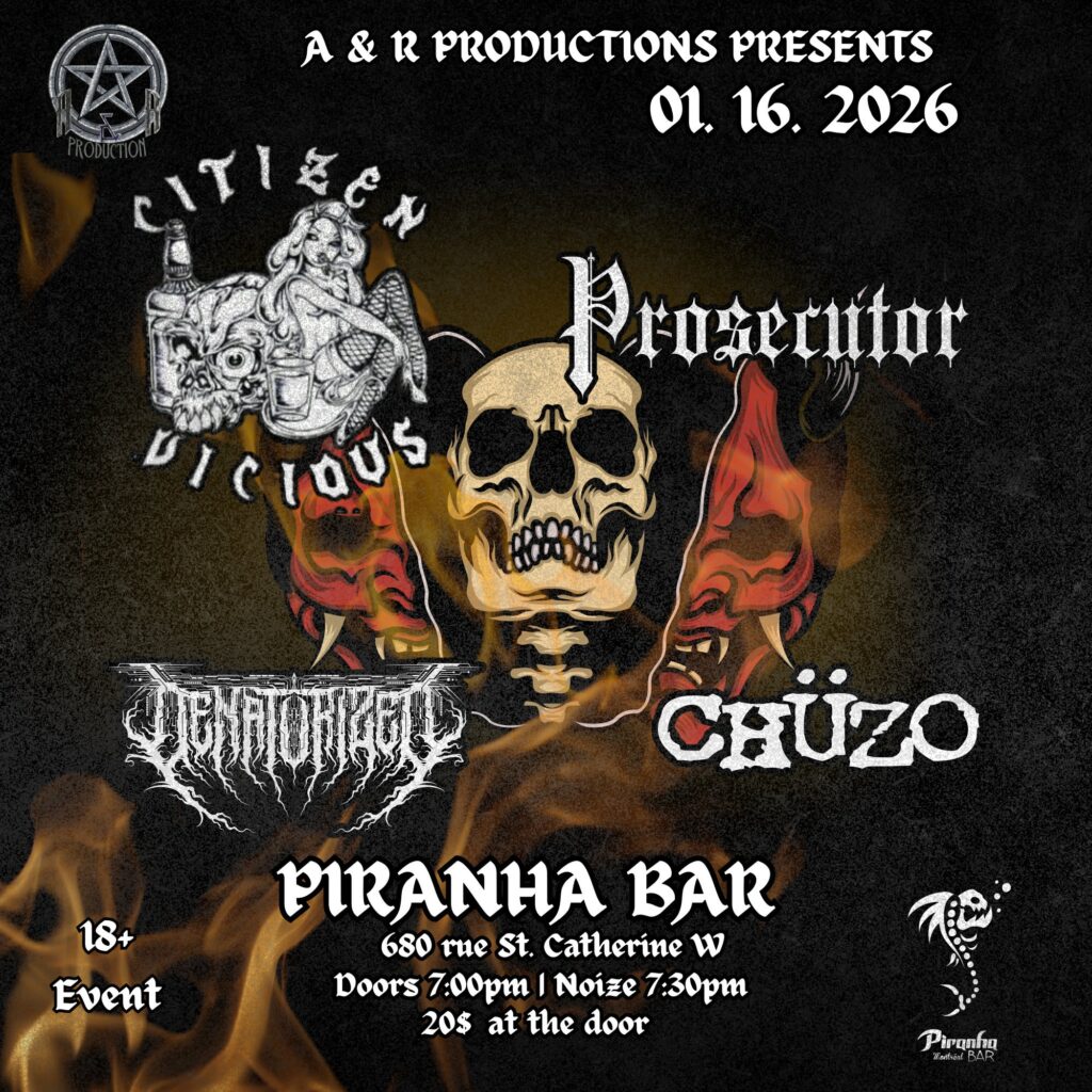 CITIZEN VICIOUS PROSECUTOR DENATURIZED CHÜZO