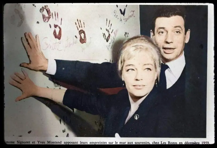 Chez Bozo — vue intérieure, 1959