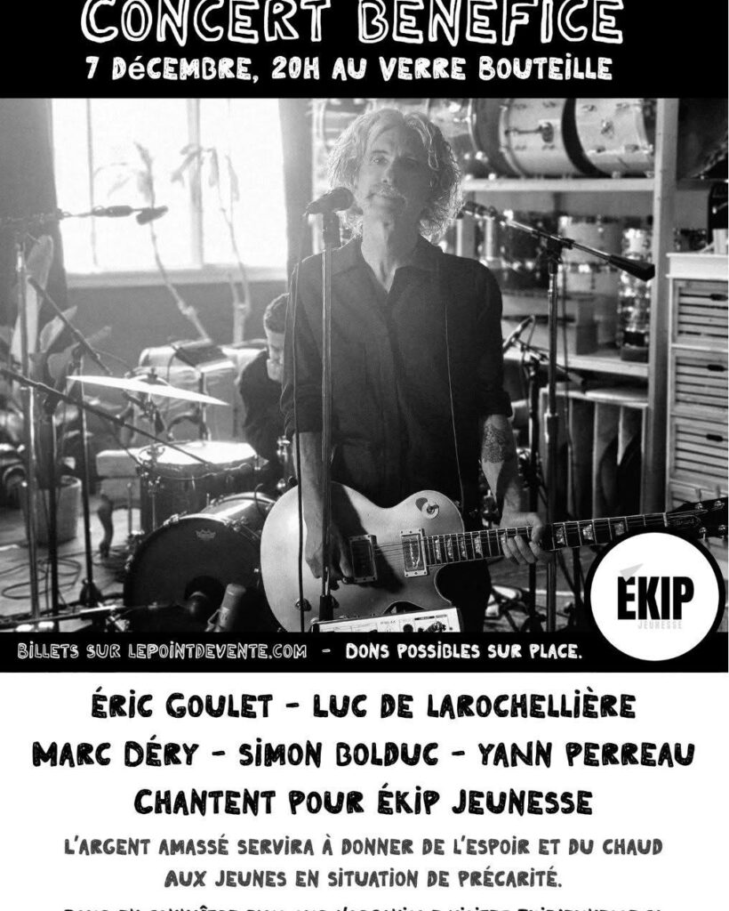 ÉRIC GOULET LUC DE LAROCHELLIÈRE MARC DÉRY SIMON BOLDUC YANN PERREAU