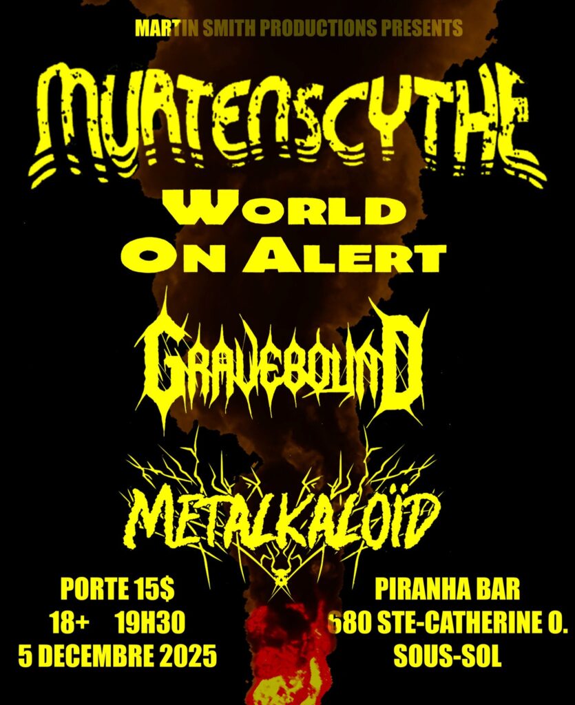 MURTENSCYNTHE WORLD ON ALERT GRAVEBOUND METALKALOÏD