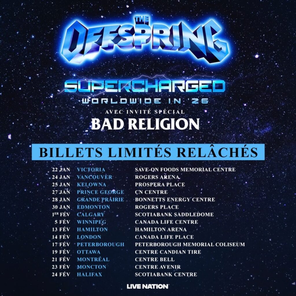 THE OFFSPRING BAD RELIGION