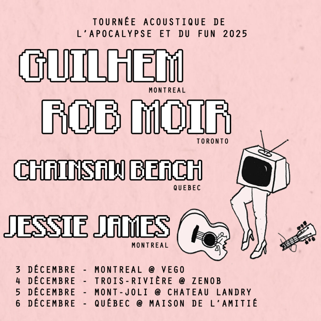 GUILHEM ROB MOIR CHAINSAW BEACH JESSIE JAMES