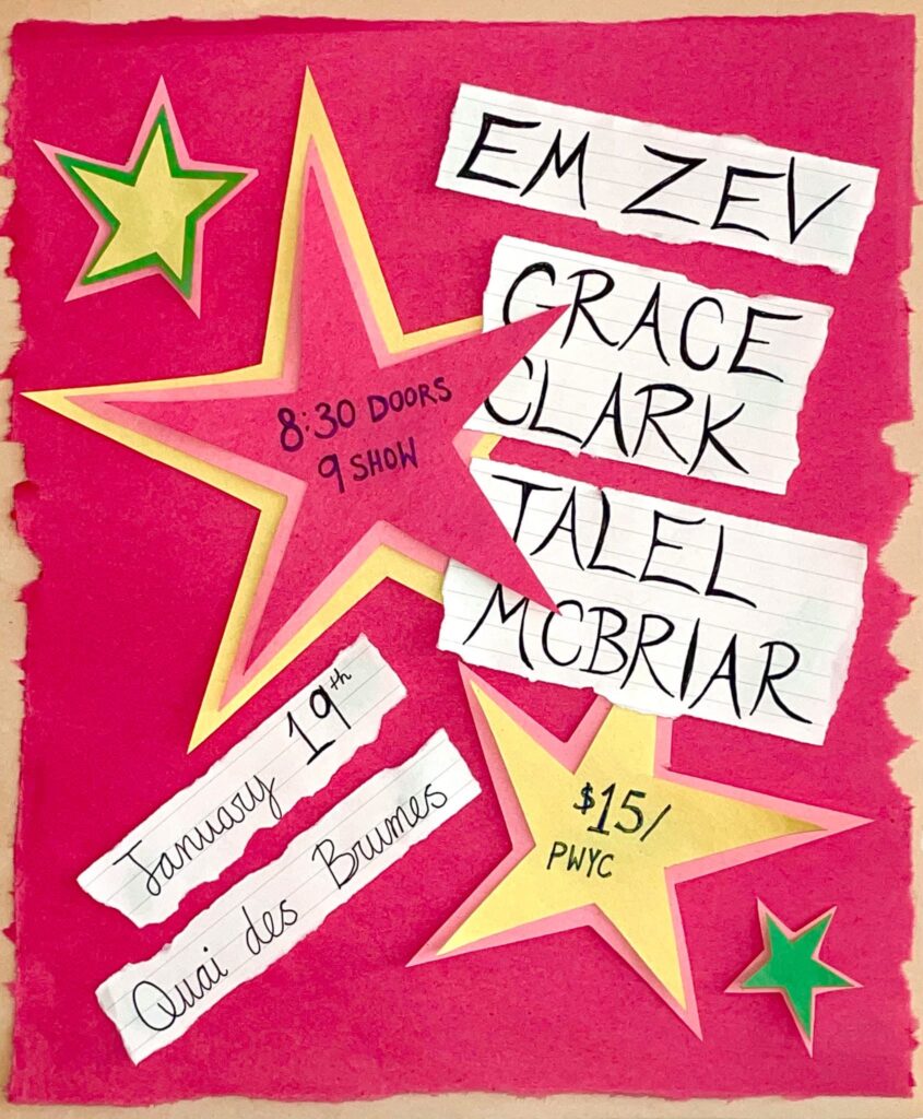 EM ZEV GRACE CLARK TALEL MCBRIAR