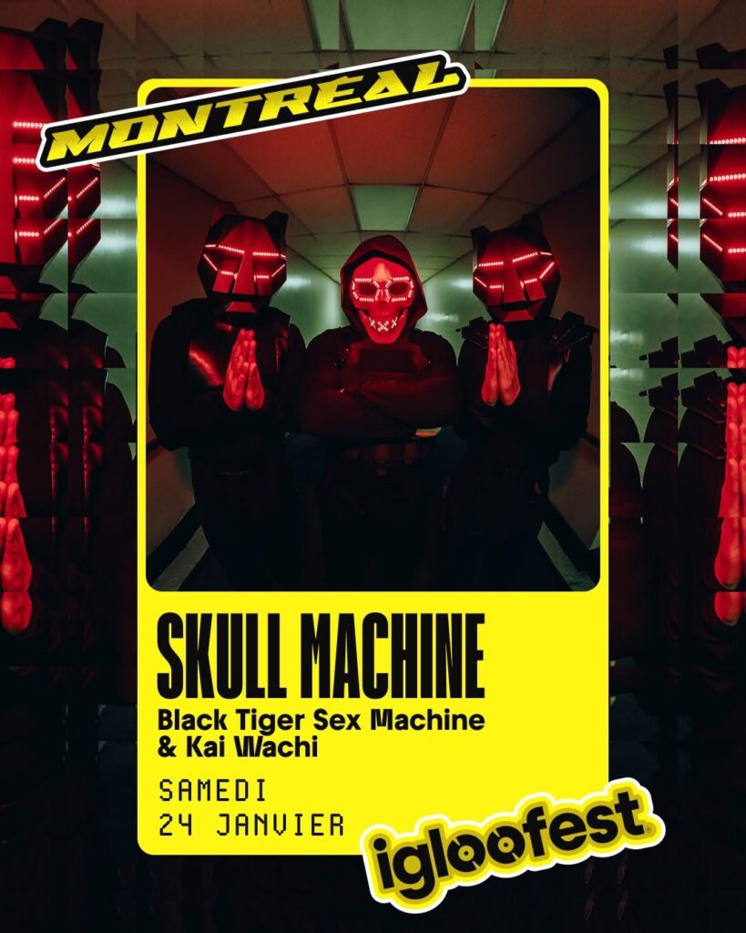 SKULL MACHINE BLACK TIGER SEX MACHINE KAI WACHI