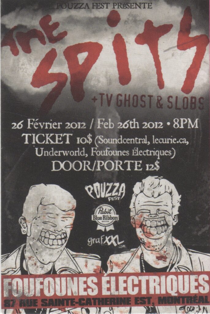 THE SPITS TV GHOST & SLOBS