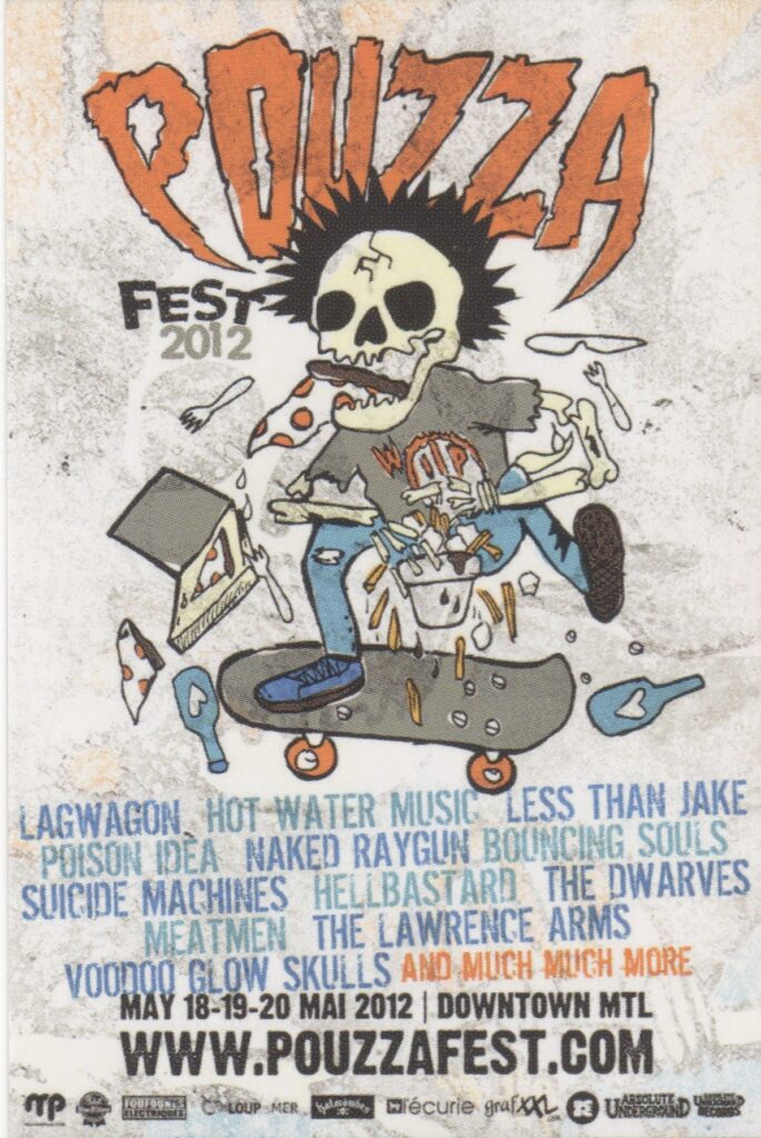 LAGWAGON HOT WATER MUSIC LESS THAN JAKE POISON IDEA NAKED RAYGUN BOUNCING SOULS SUICIDE MACHINES HELLBASTARD THE DWARVES MEATMEN THE LAWRENCE ARMS VOODOO GLOW SKULLS POUZZA