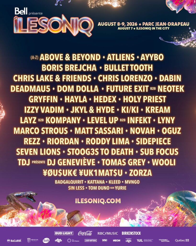 ABOVE & BEYOND ATLIENS AYYBO BORIS BREJCHA BULLET TOOTH CHRIS LAKE & FRIENDS CHRIS LORENZO DABIN DEADMAU5 DOM DOLLA FUTURE EXIT B2B NEOTEK GRYFFIN HAYLA HEDEX HOLY PRIEST IZZY VADIM JKYL & HYDE ILE SONIQ KI/KI KREAM LAYZ B2B KOMPANY LEVEL UP B2B INFEKT LYNY MARCO STROUS MATT SASSARI NOVAH OGUZ REZZ RIORDAN RODDY LIMA SIDEPIECE SEVEN LIONS STOOG3S TO DEATH SUB FOCUS TDJ DJ GENEVIÈVE TOMAS GREY WOOLI ¥ØU$UK€ ¥UK1MAT$U ZORZA BADGALQUIRIT KATTANA KLEED MVNGO SIN LESS TOM DUNO B2B YURIE ILE SONIQ