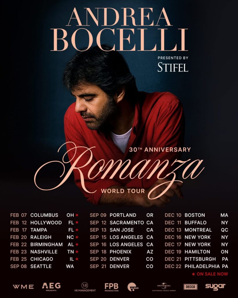 ANDREA BOCELLI