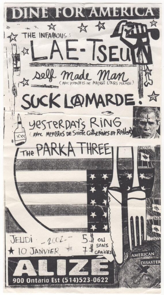 LAE-TSEU SELF MADE MAN SUCK LA MARDE YESTERDAY&rsquo;S RING THE PARKA THREE