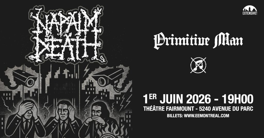 NAPALM DEATH PRIMITIVE MAN