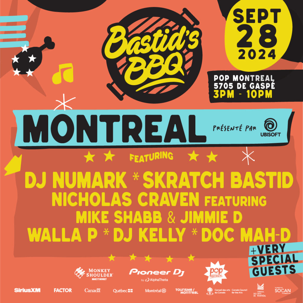 BASTID&rsquo;S BBQ DJ NUMARK SKRATCH BASTID NICHOLAS CRAVEN MIKE SHABB JIMMIE D WALLA P DJ KELLY DOC MAH-D